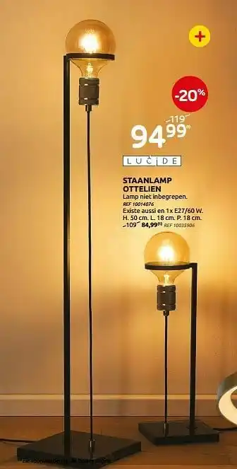 Staanlamp ottelien