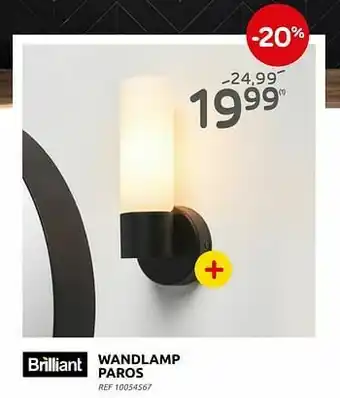 BricoPlanit Wandlamp paros aanbieding