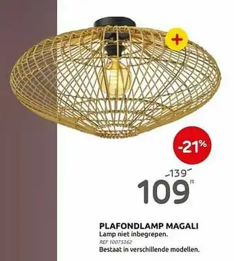 BricoPlanit Plafondlamp magali aanbieding