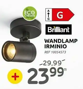 Wandlamp irminio