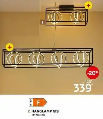 BricoPlanit Hanglamp gisi aanbieding