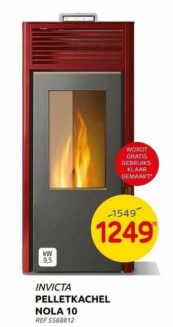 Brico Pelletkachel nola 10 aanbieding
