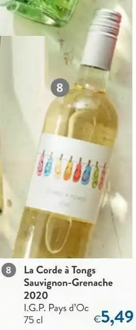 OKay La corde à tongs sauvignon-grenache 2020 i.g.p. pays d`oc aanbieding