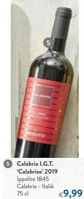 OKay Calabria i.g.t. calabrise 2019 ippolito 1845 calabria - italië aanbieding