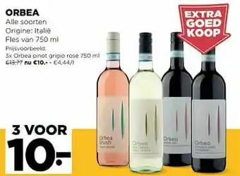 Jumbo Orbea pinot grigio rosé aanbieding