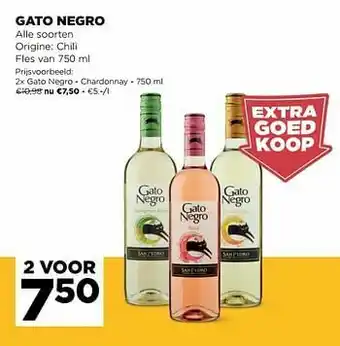 Jumbo Gato negro - chardonnay aanbieding