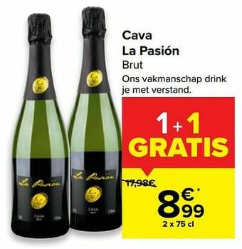 Carrefour Market Cava la pasión brut aanbieding