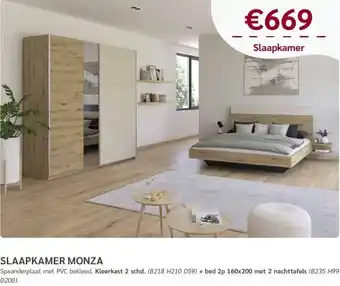 Crack SLAAPKAMER MONZA aanbieding