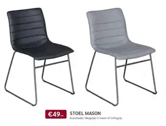 Crack STOEL MASON aanbieding