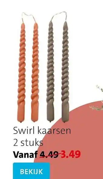 Swirl Kaarsen