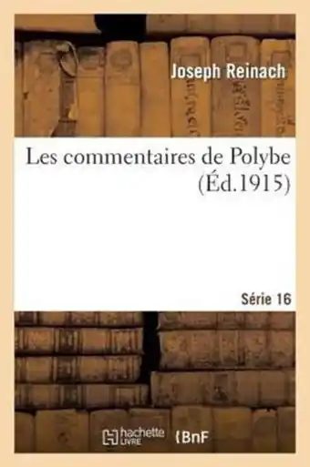 Bol.com Les Commentaires de Polybe. 16e Ser aanbieding