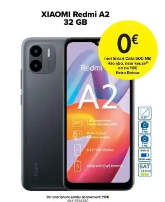 Carrefour XIAOMI Redmi A2 32 GB aanbieding