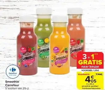 Carrefour Smoothie Carrefour aanbieding