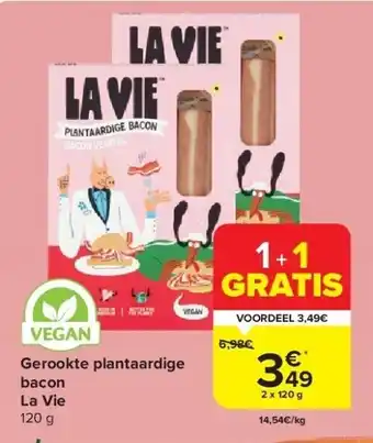 Gerookte plantaardige bacon La Vie