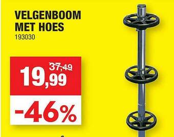 Hubo Velgenboom Met Hoes aanbieding