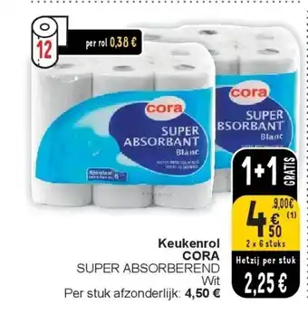 Cora Keukenrol CORA aanbieding