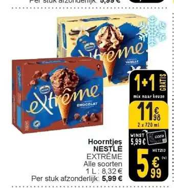 Cora Hoorntjes NESTLÉ aanbieding