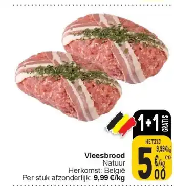 Cora Vleesbrood aanbieding