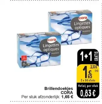 Cora Brillendoekjes CORA aanbieding
