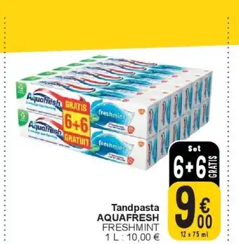 Cora Tandpasta AQUAFRESH aanbieding