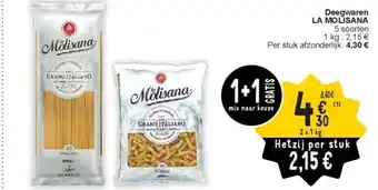 Cora Deegwaren LA MOLISANA aanbieding