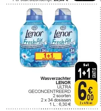 Cora Wasverzachter LENOR aanbieding