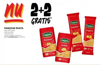 Jumbo PANZANI PASTA aanbieding