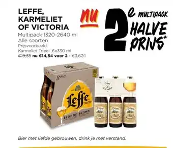 Jumbo LEFFE, KARMELIET OF VICTORIA aanbieding
