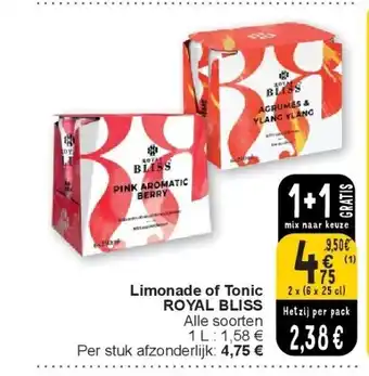 Limonade of Tonic ROYAL BLISS
