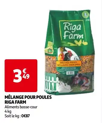 MÉLANGE POUR POULES RIGA FARM