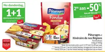 Intermarché Pâturages of Itinéraire de nos Régions aanbieding