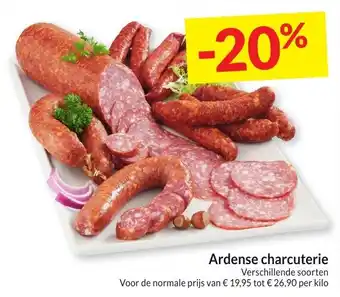Intermarché Ardense charcuterie aanbieding