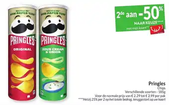 Intermarché Pringles Chips aanbieding