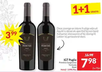 Intermarché IGT Puglia 2 x 75cl aanbieding