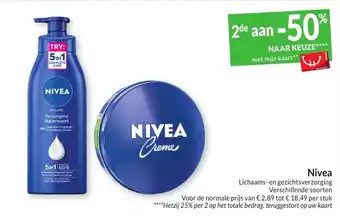 Intermarché Nivea aanbieding