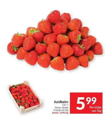 Intermarché Aardbeien aanbieding