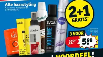 Kruidvat Alle haarstyling aanbieding