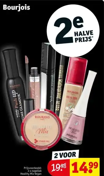 Kruidvat Bourjois aanbieding