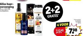 Kruidvat Gliss haarverzorging aanbieding
