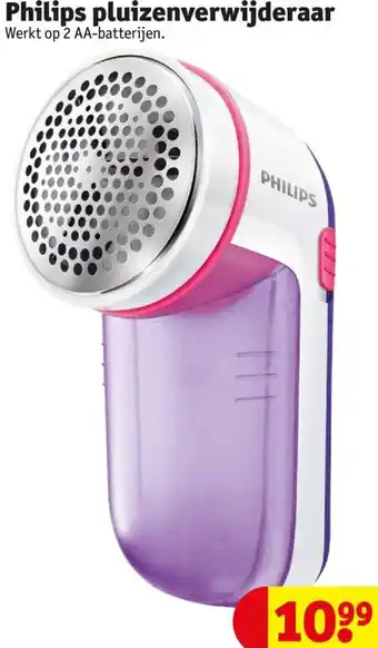 Kruidvat Philips pluizenverwijderaar aanbieding