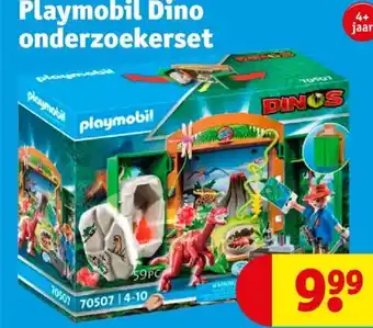 Kruidvat Playmobil Dino onderzoekerset aanbieding