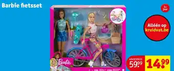 Kruidvat Barbie fietsset aanbieding
