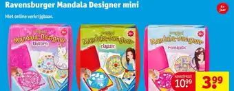 Kruidvat Ravensburger Mandala Designer mini aanbieding