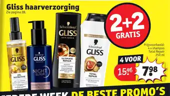 Kruidvat Gliss haarverzorging aanbieding