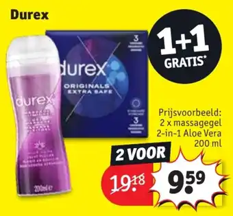 Kruidvat Durex aanbieding