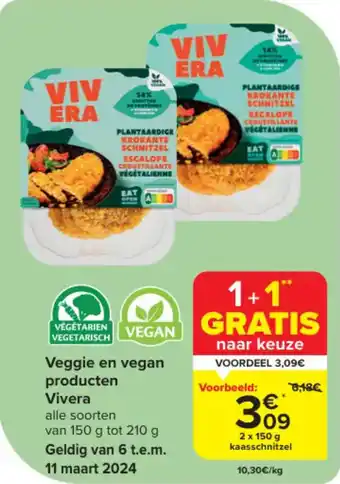 Veggie en vegan producten Vivera
