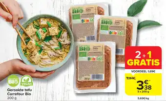 Gerookte tofu 3 x 200 g