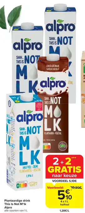 Plantaardige drink This Is Not Milk Alpro