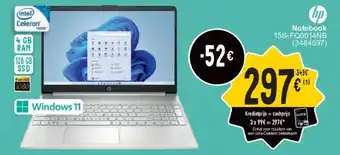 Cora Hp Notebook 15S-FQ0014NB aanbieding