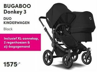 Baby & Tiener Bugaboo donkey 3 duo kinderwagen aanbieding
